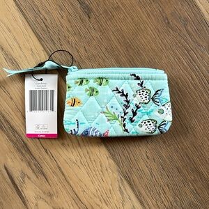 NWT Vera Bradley quilted coin purse in Antilles Treasures print.